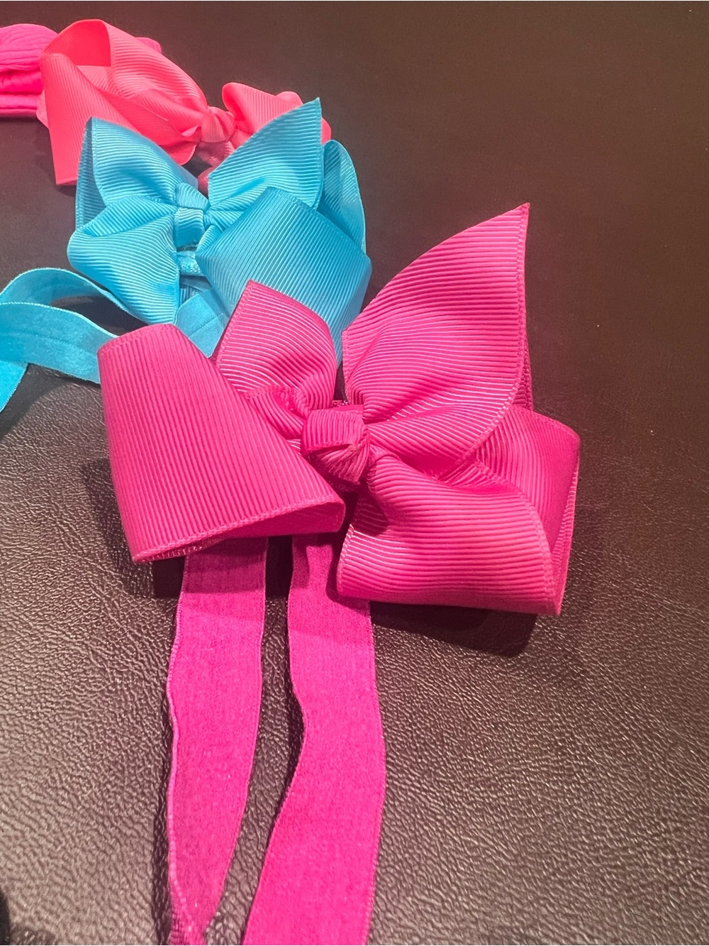 Multi-colored bow headbands - Picture 3 of 8